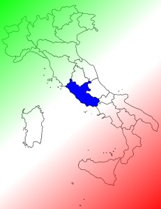 Italien_Karte_Latium