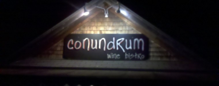 Conundrum wine bistro, Freeport, ME